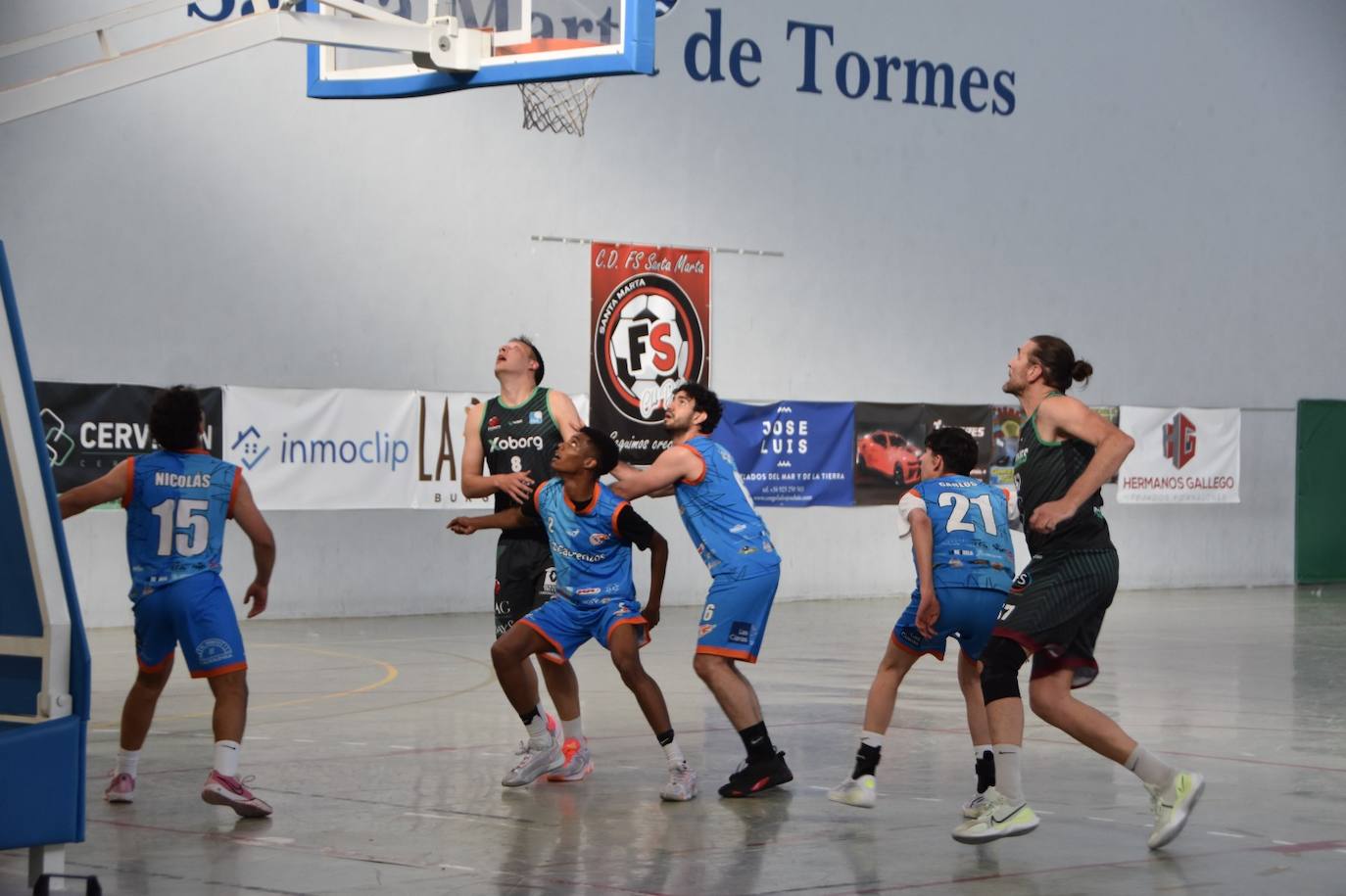 La gran fiesta del baloncesto de Salamanca en Santa Marta