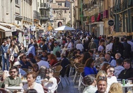 Una imagen de una calle de Salamanca.