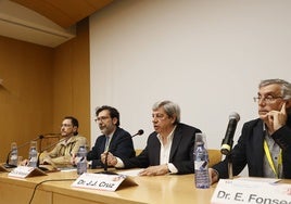 Edel del Barco, César Rodríguez, Juan Jesús Cruz y Emilio Fonseca.