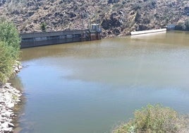 Una imagen del embalse de Águeda.