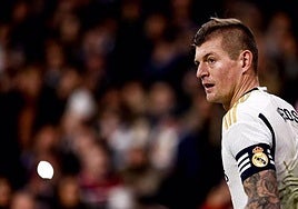 El centrocampista Toni Kroos