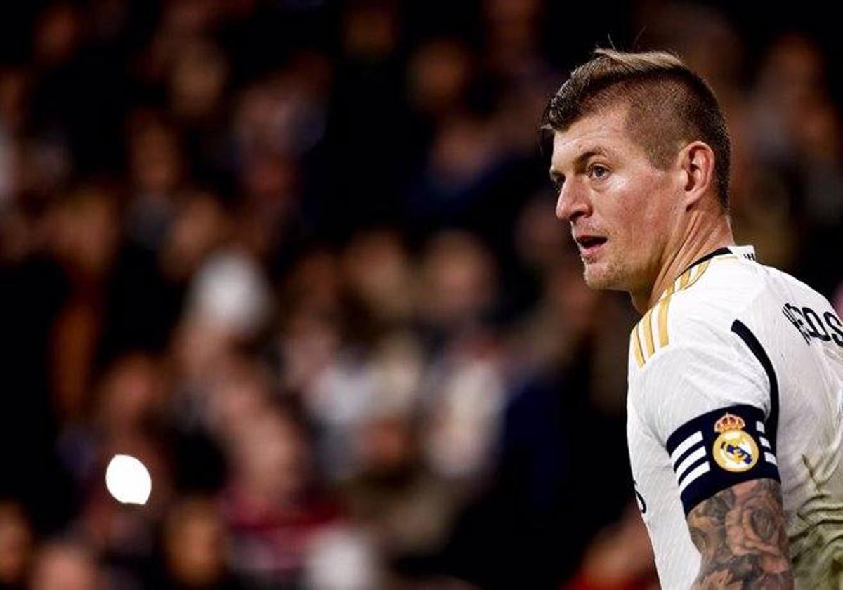 El centrocampista Toni Kroos