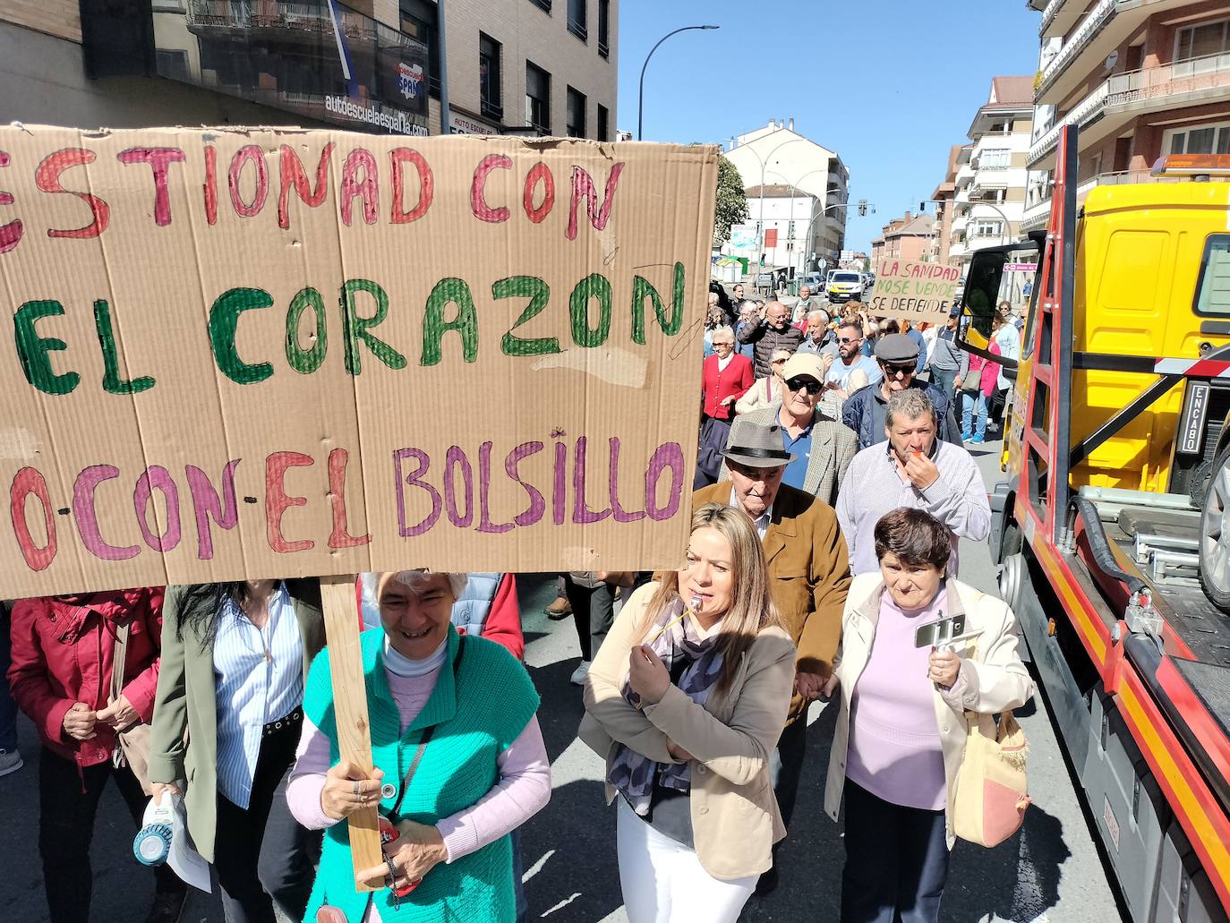 Centenares de personas demandan en Béjar una sanidad rural de calidad