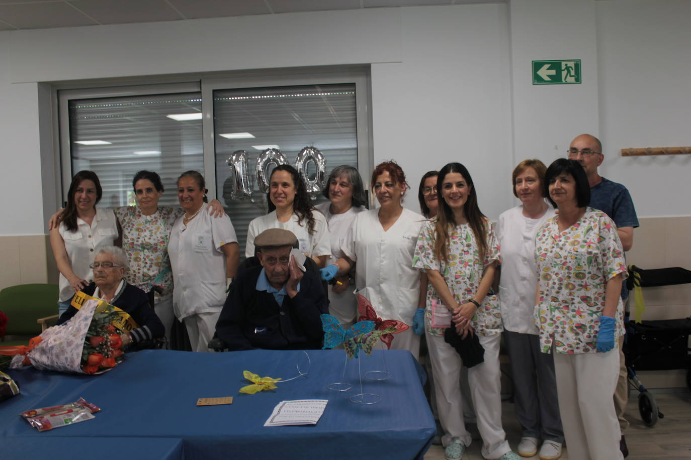 Joaquina Martín Barbero, la salmantina que cumple 100 años junto a su marido centenario