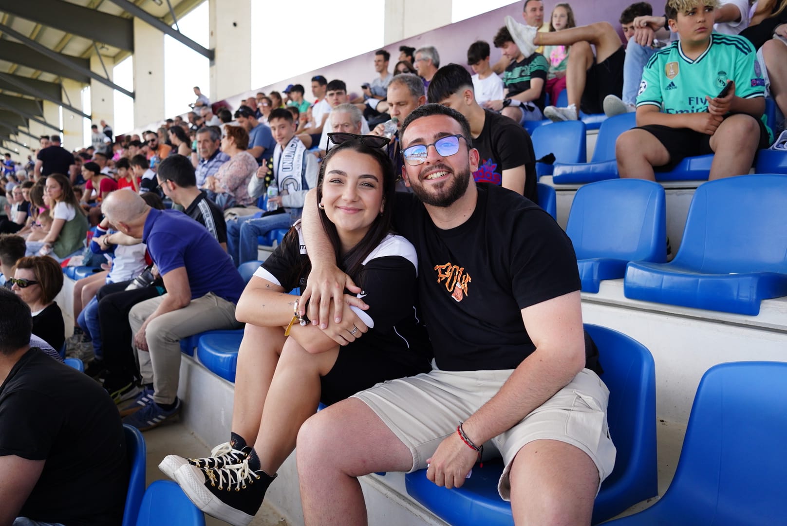 Búscate en la grada del Reina Sofía en el partido contra el Arenteiro