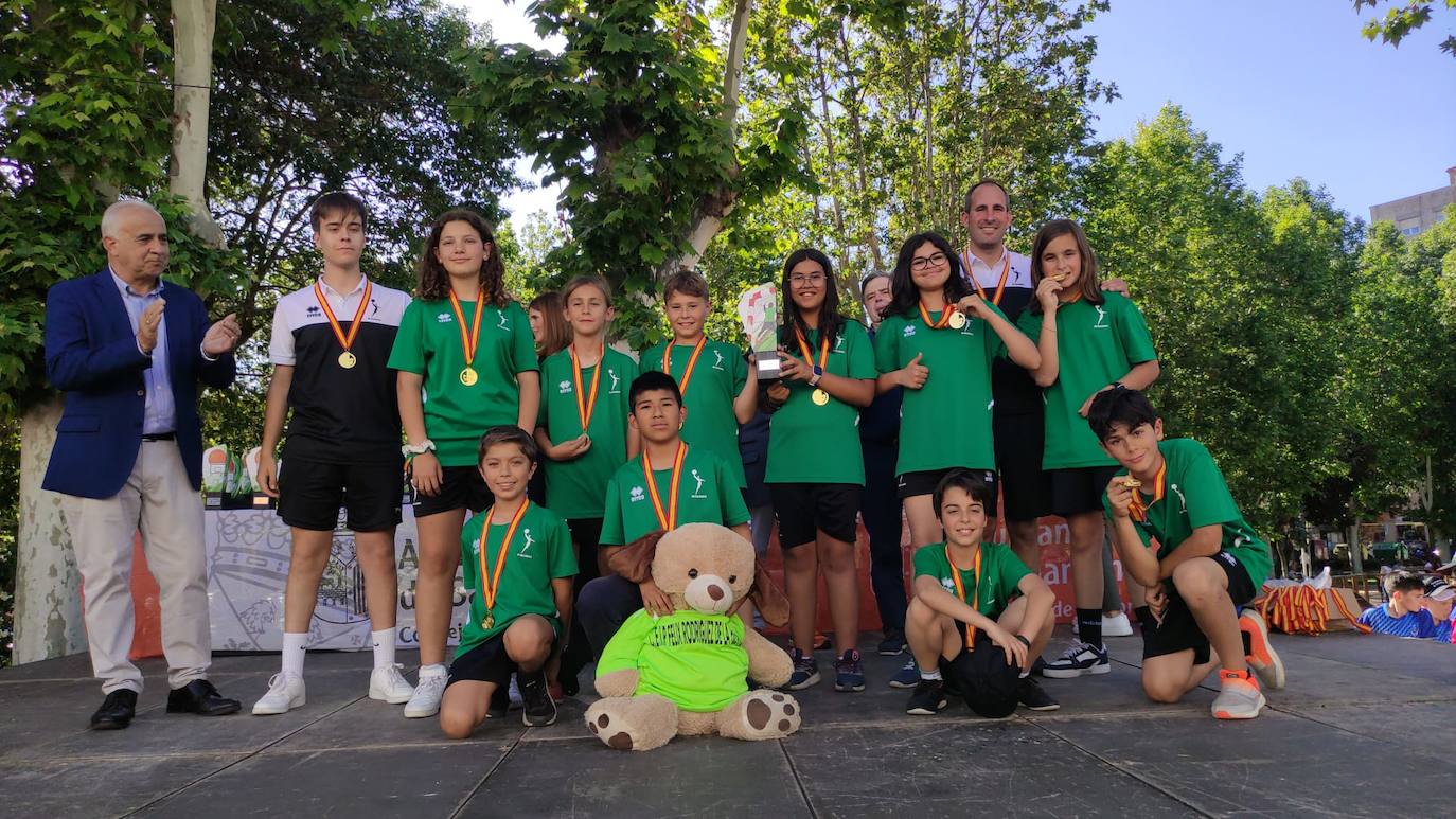 Gran colofón a los juegos escolares con todos los campeones