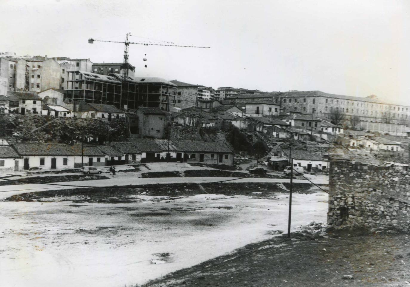 El barrio de San Vicente, hace casi 40 años.