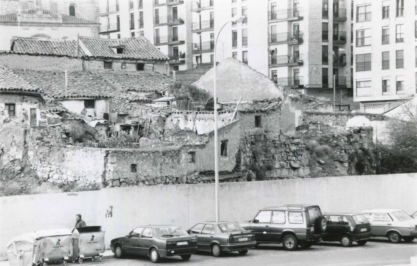 El barrio de San Vicente, hace casi 40 años.