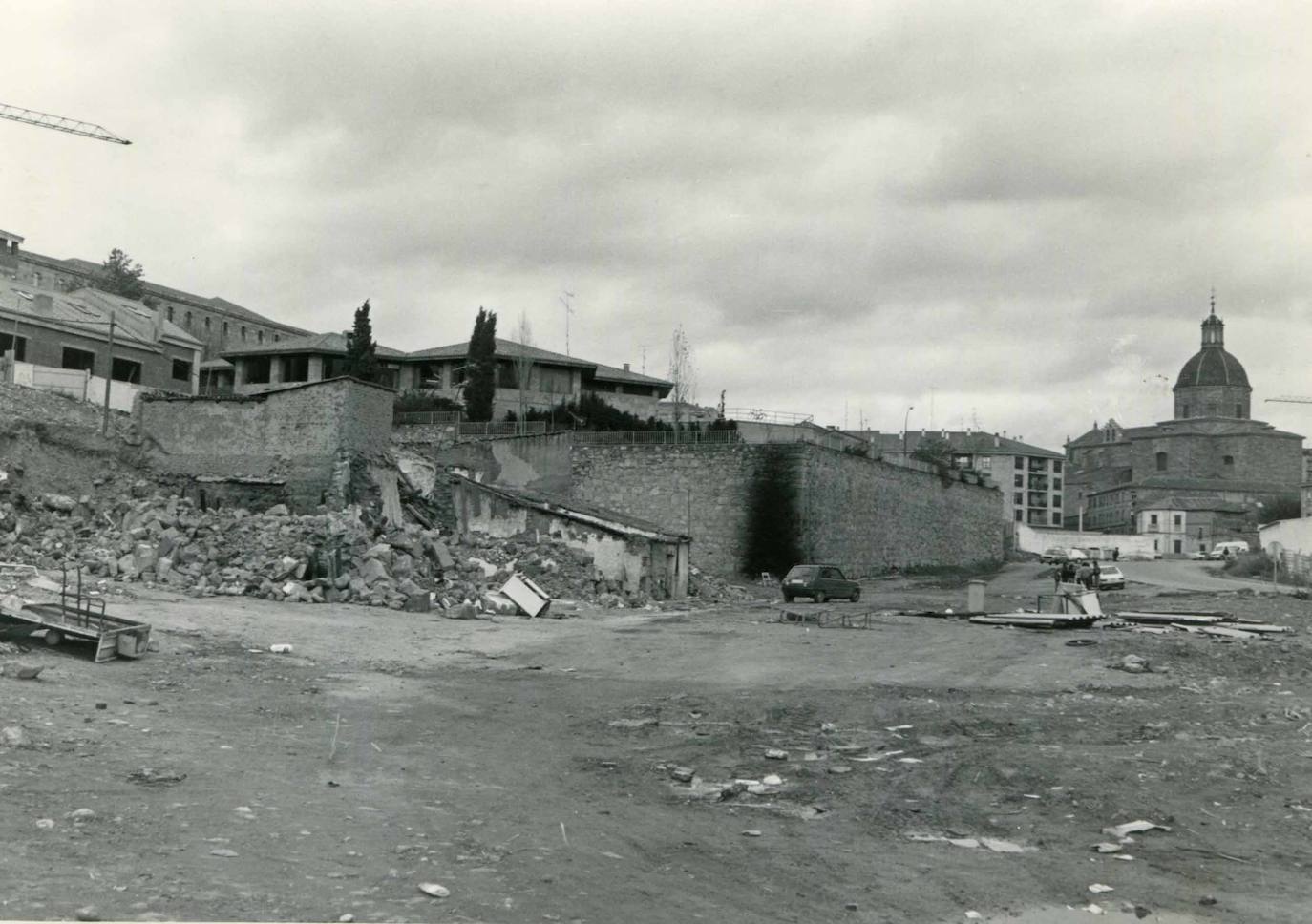 El barrio de San Vicente, hace casi 40 años.