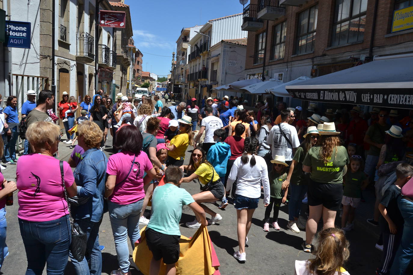 Divertido primer encierro en Vitigudino