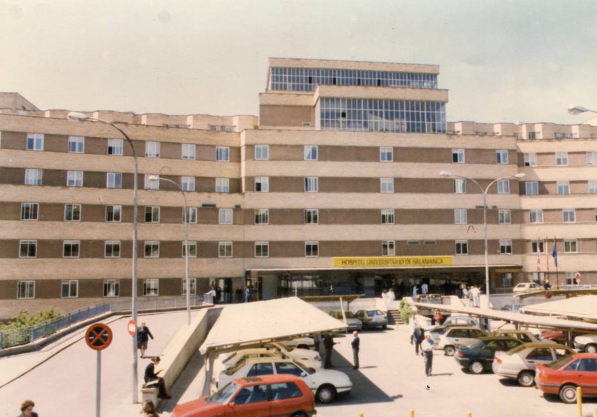 Imagen del servicio de Urología en Salamanca en 1999.