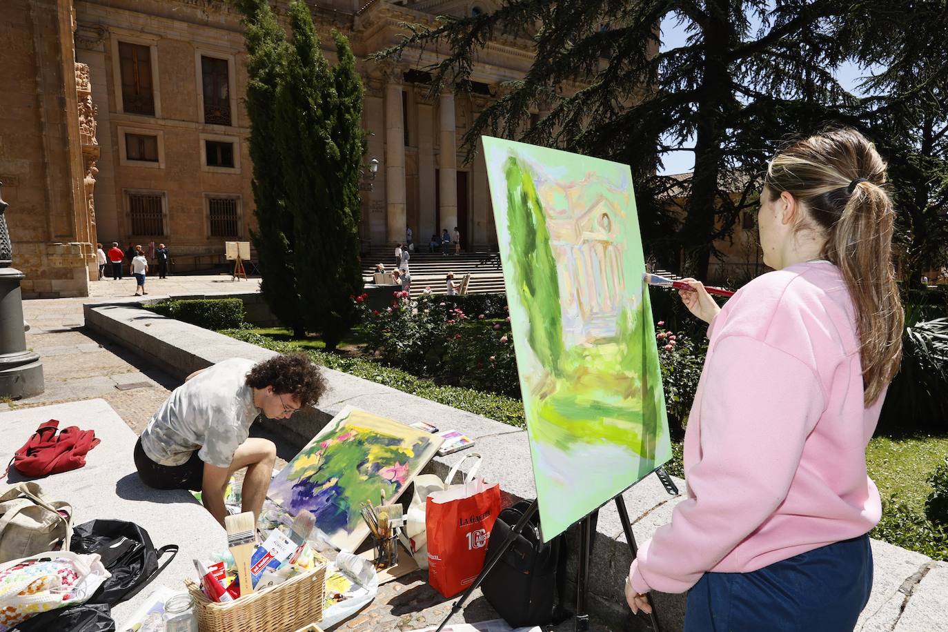 Salamanca se llena de arte con el Certamen de Pintura al Aire Libre de la Fundación GACETA