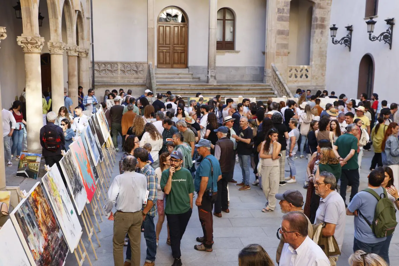 Lucía García se alza con el primer premio del XXIV Certamen de Pintura al Aire Libre de la Fundación GACETA