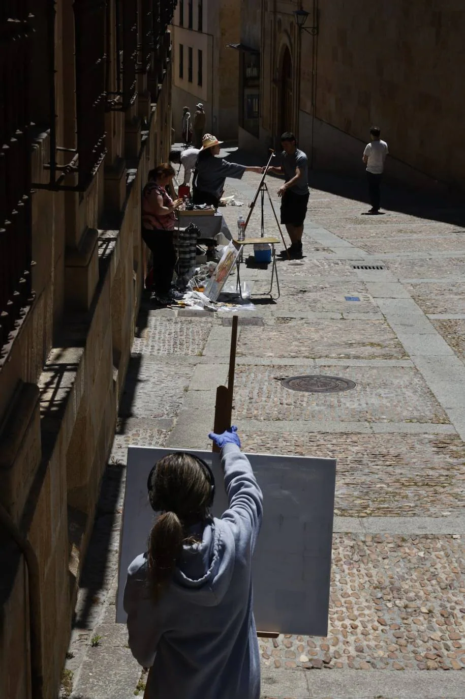 Salamanca se llena de arte con el Certamen de Pintura al Aire Libre de la Fundación GACETA