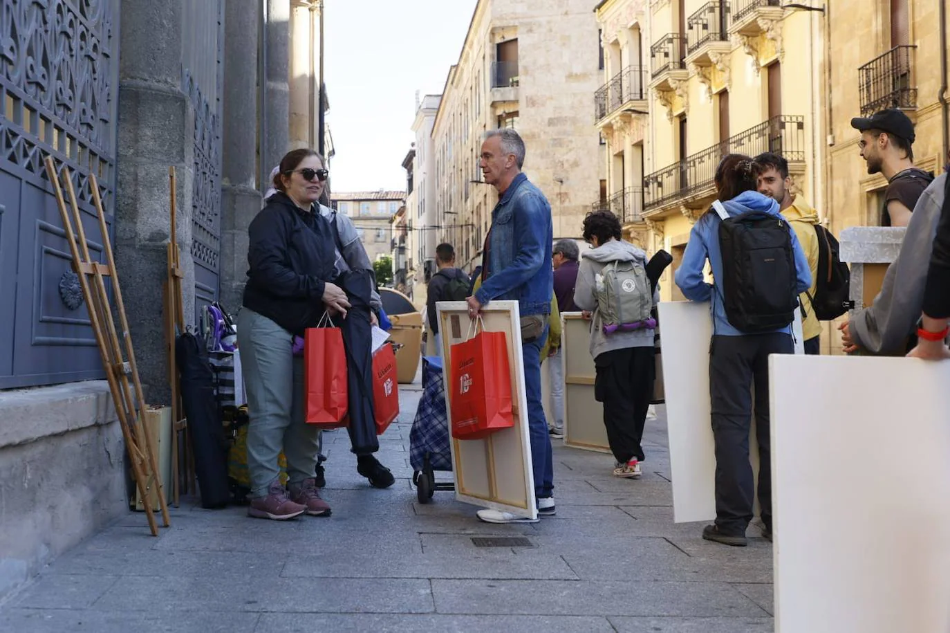 Salamanca se llena de arte con el Certamen de Pintura al Aire Libre de la Fundación GACETA