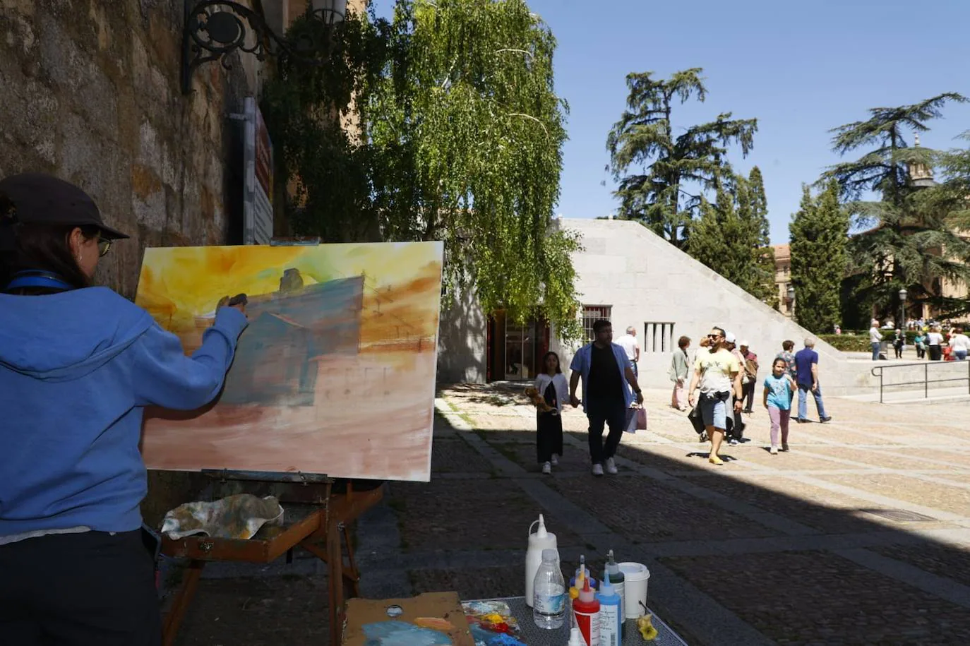 Salamanca se llena de arte con el Certamen de Pintura al Aire Libre de la Fundación GACETA