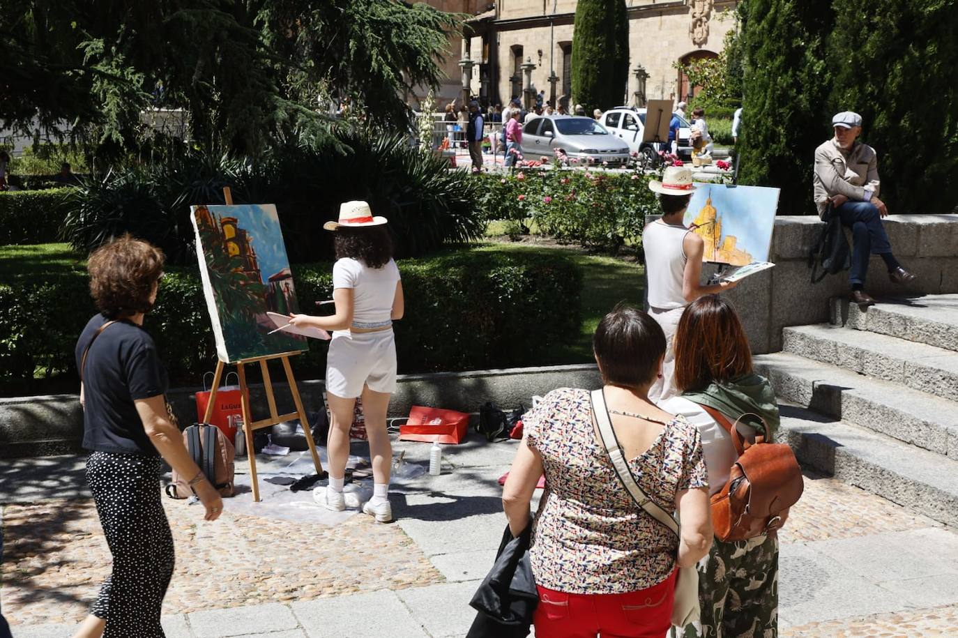 Salamanca se llena de arte con el Certamen de Pintura al Aire Libre de la Fundación GACETA