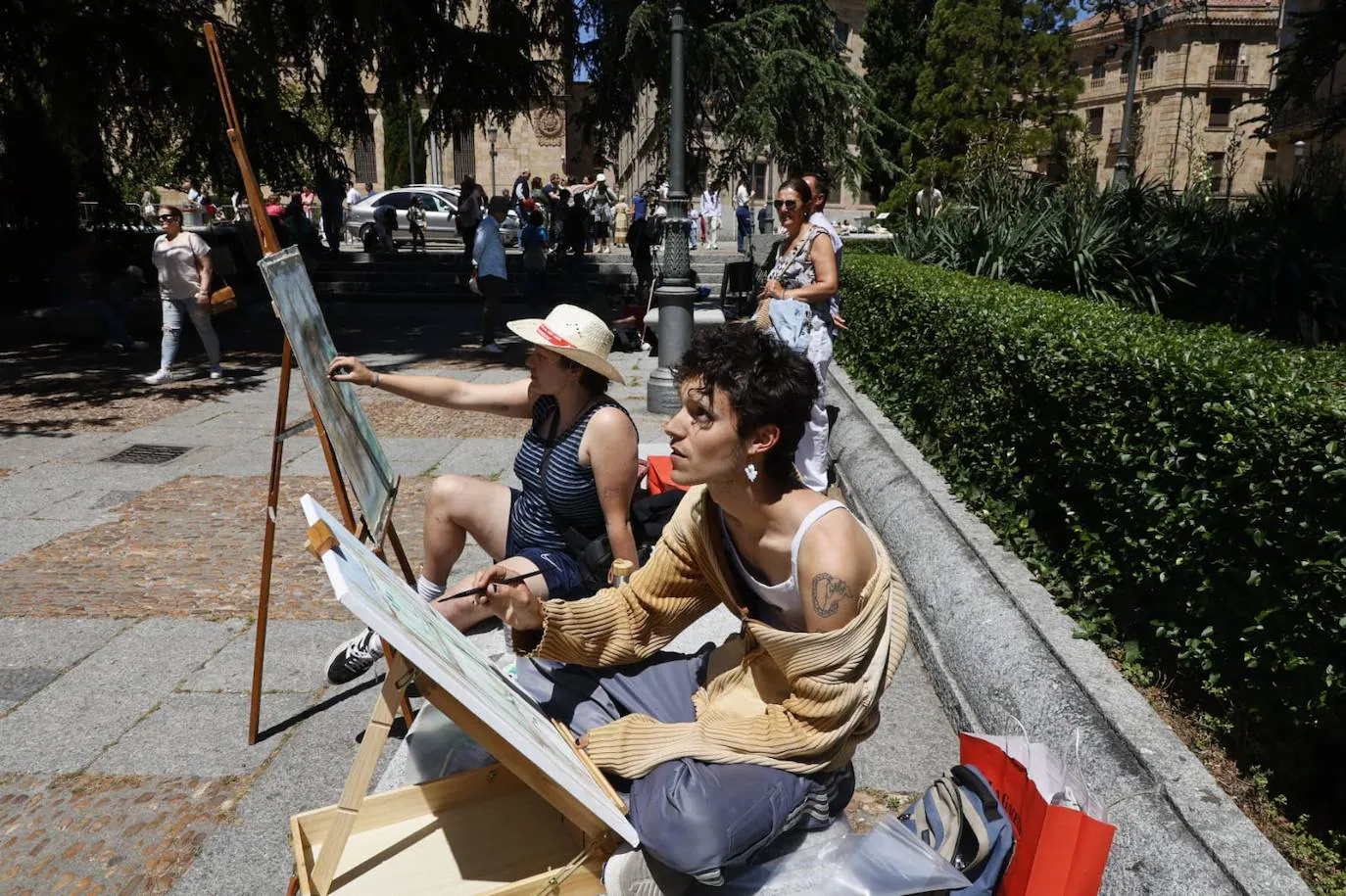 Salamanca se llena de arte con el Certamen de Pintura al Aire Libre de la Fundación GACETA