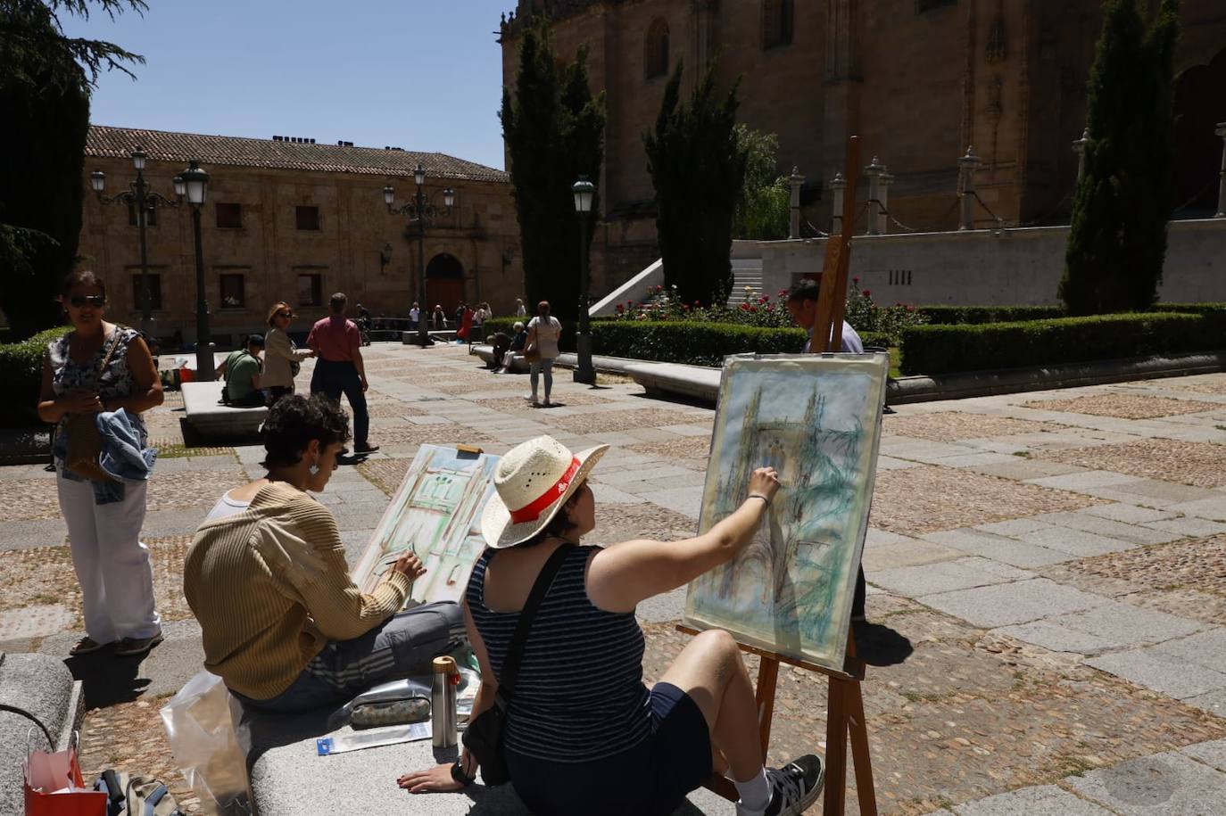 Salamanca se llena de arte con el Certamen de Pintura al Aire Libre de la Fundación GACETA