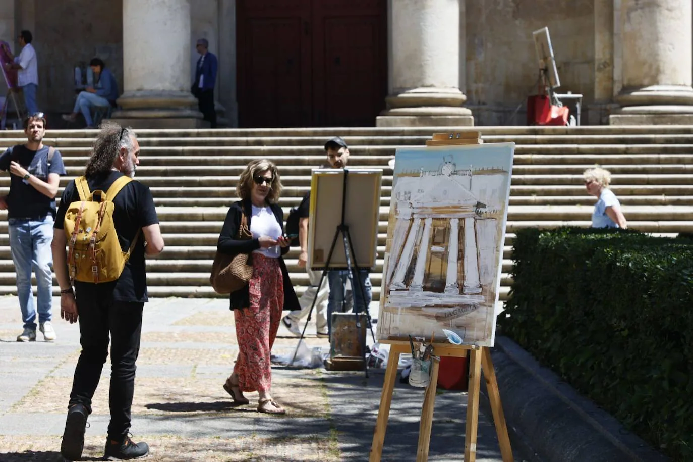 Salamanca se llena de arte con el Certamen de Pintura al Aire Libre de la Fundación GACETA