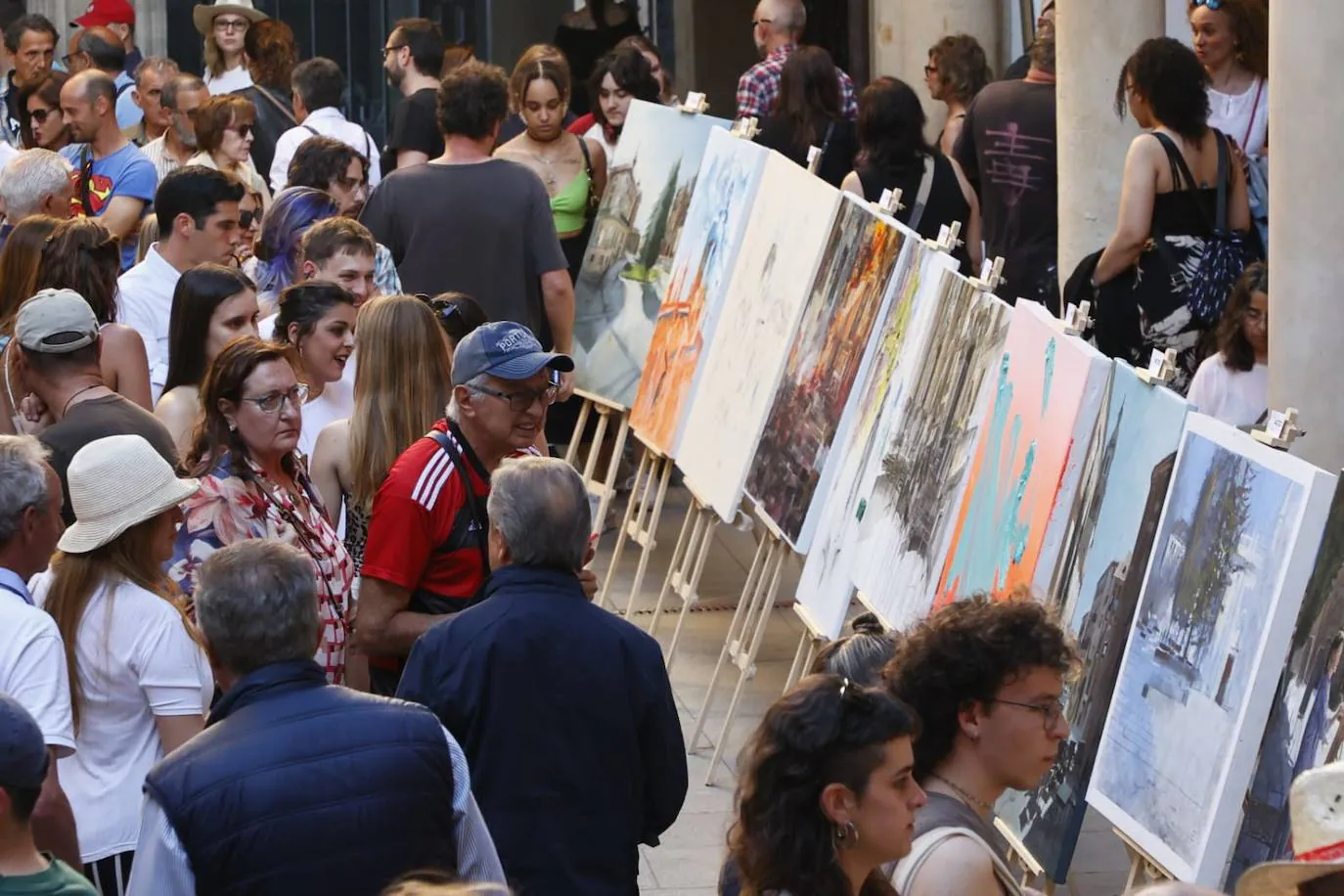 Lucía García se alza con el primer premio del XXIV Certamen de Pintura al Aire Libre de la Fundación GACETA