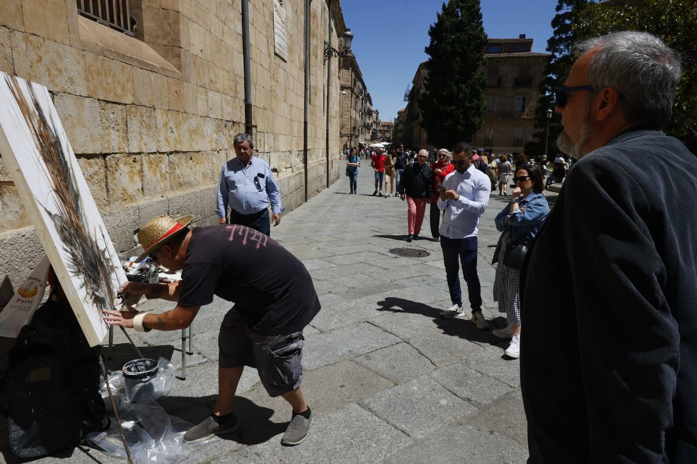 Salamanca se llena de arte con el Certamen de Pintura al Aire Libre de la Fundación GACETA