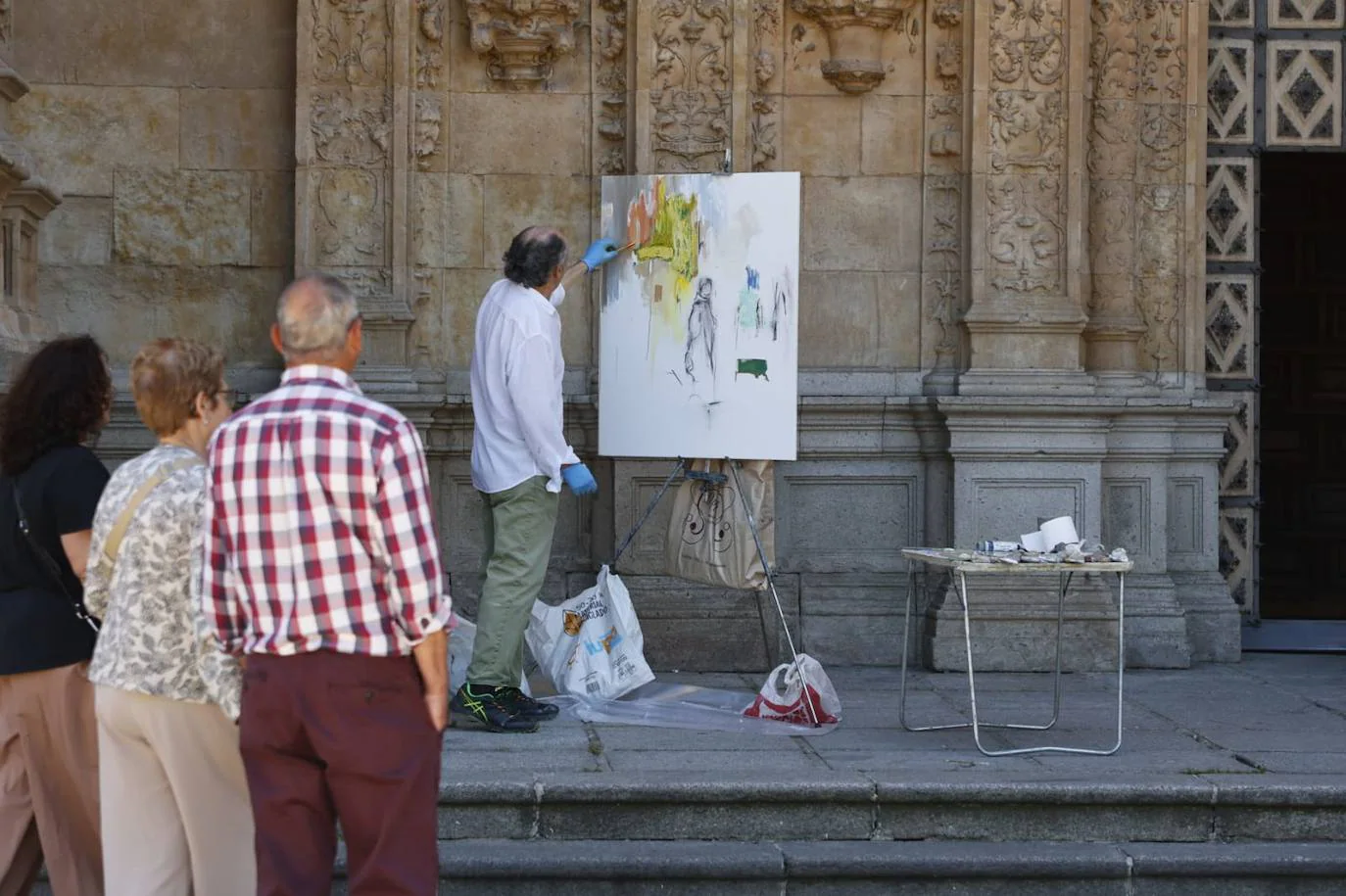 Salamanca se llena de arte con el Certamen de Pintura al Aire Libre de la Fundación GACETA