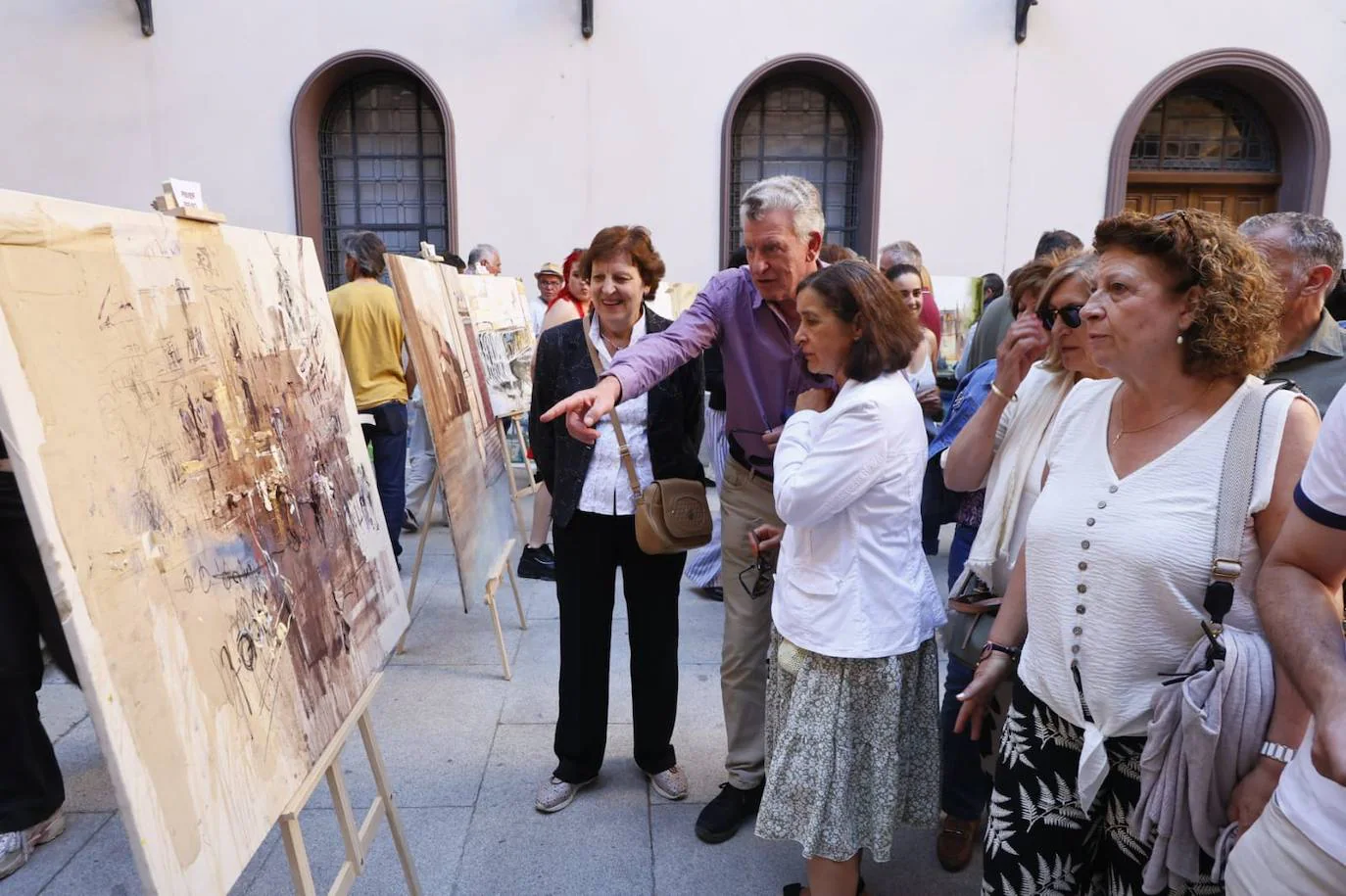 Lucía García se alza con el primer premio del XXIV Certamen de Pintura al Aire Libre de la Fundación GACETA