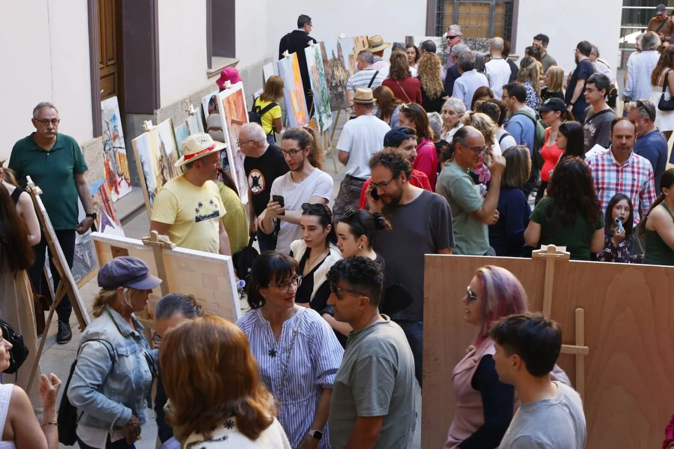 Lucía García se alza con el primer premio del XXIV Certamen de Pintura al Aire Libre de la Fundación GACETA