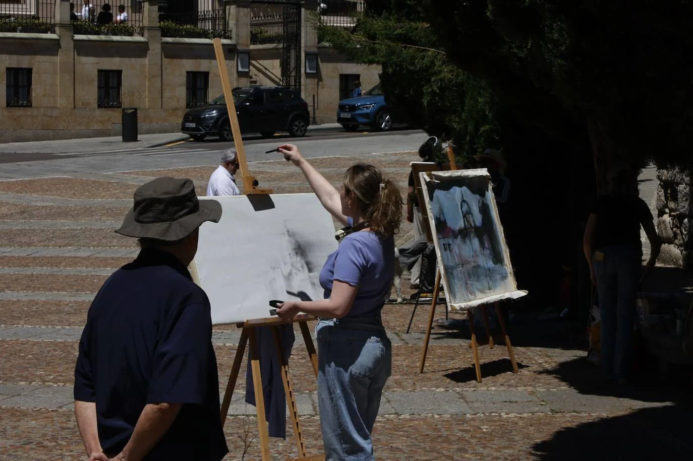 Salamanca se llena de arte con el Certamen de Pintura al Aire Libre de la Fundación GACETA