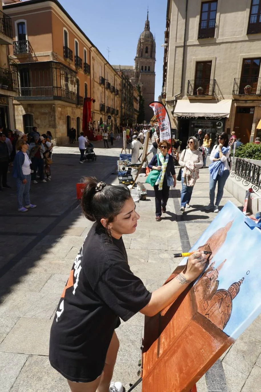 Salamanca se llena de arte con el Certamen de Pintura al Aire Libre de la Fundación GACETA