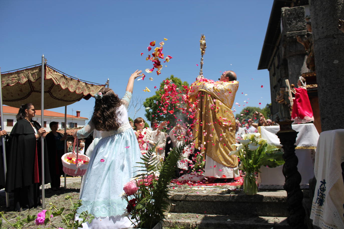 La belleza excelsa del Corpus de La Alberca, en imágenes