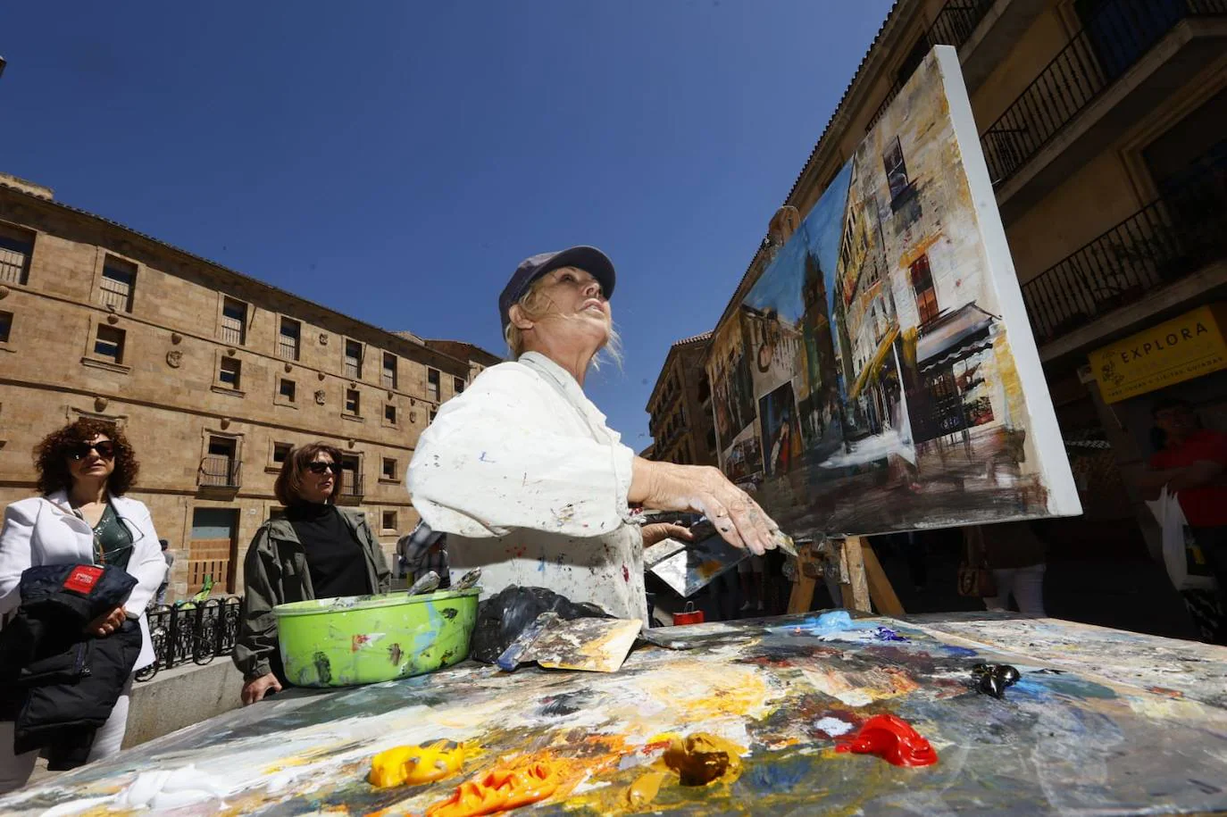 Salamanca se llena de arte con el Certamen de Pintura al Aire Libre de la Fundación GACETA