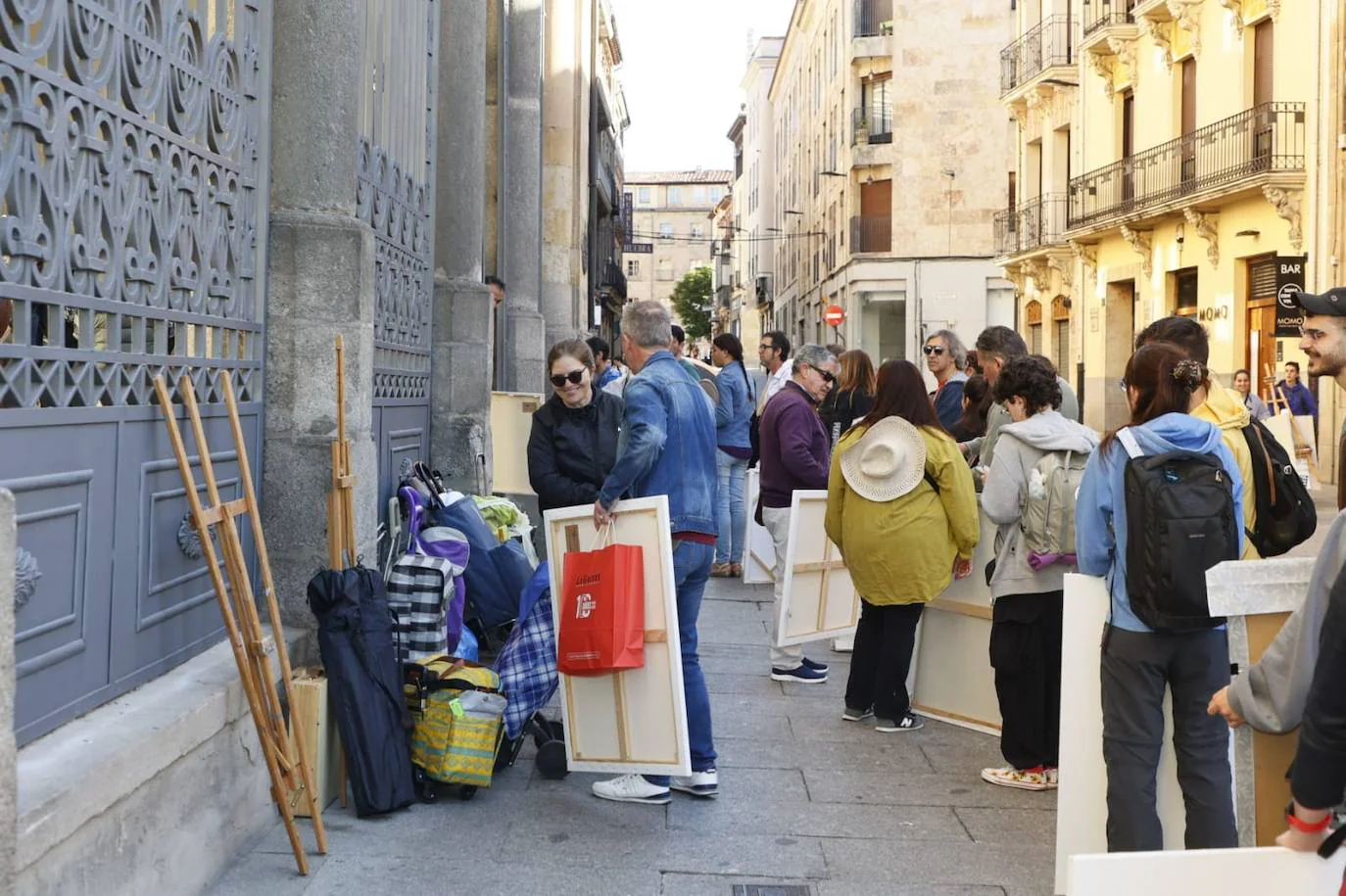 Salamanca se llena de arte con el Certamen de Pintura al Aire Libre de la Fundación GACETA