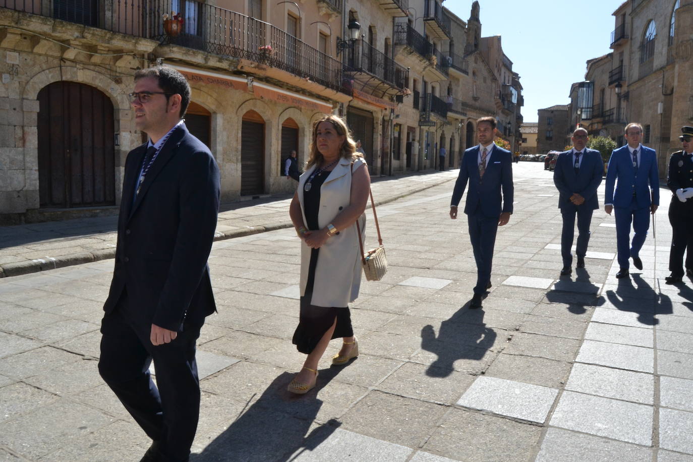 Lluvia de pétalos por el Corpus en Ciudad Rodrigo