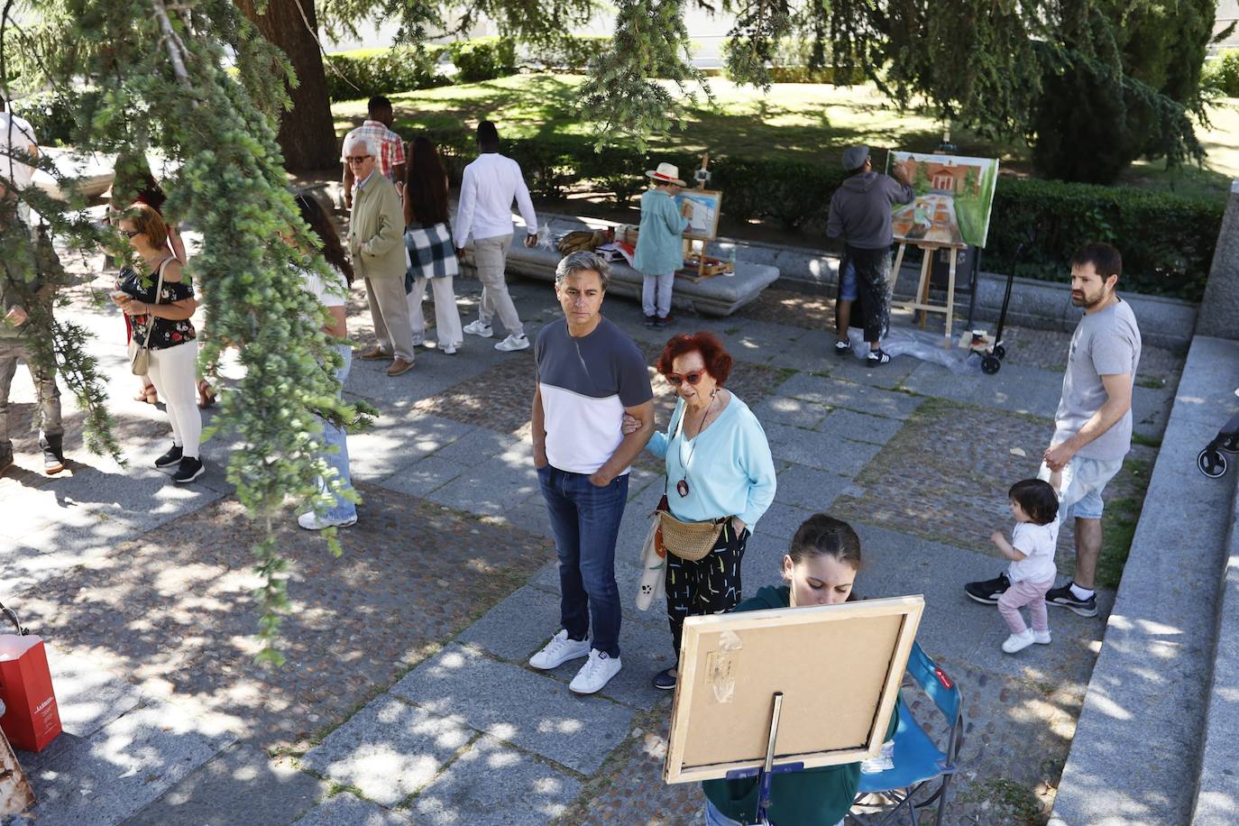 Salamanca se llena de arte con el Certamen de Pintura al Aire Libre de la Fundación GACETA