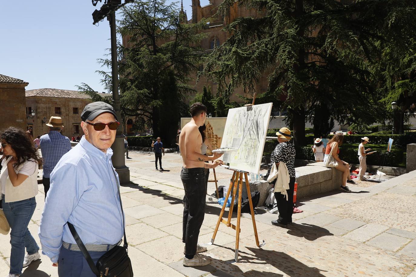 Salamanca se llena de arte con el Certamen de Pintura al Aire Libre de la Fundación GACETA