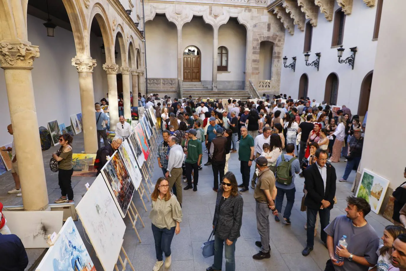 Lucía García se alza con el primer premio del XXIV Certamen de Pintura al Aire Libre de la Fundación GACETA