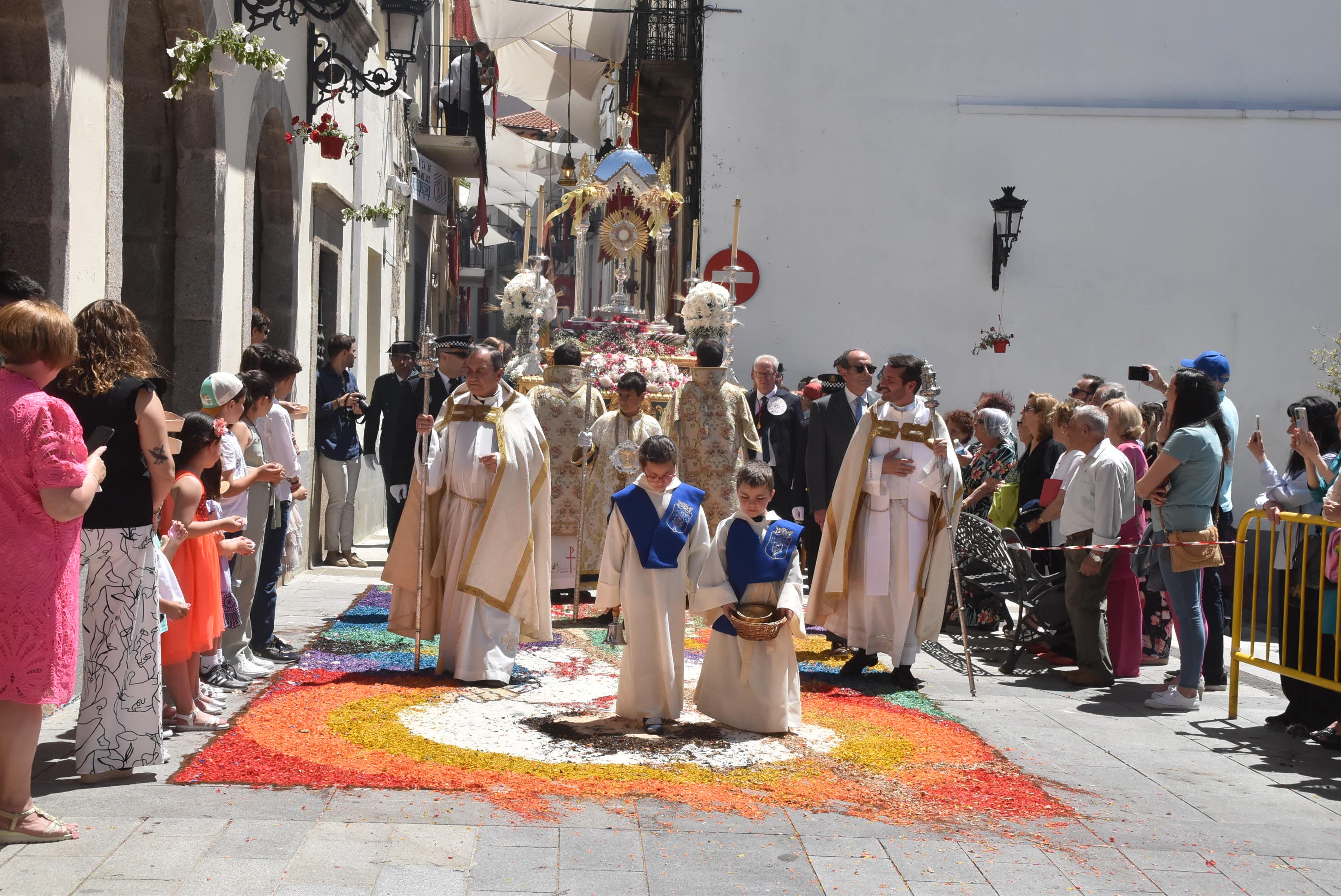 Béjar brilla en el quinto aniversario de su Corpus más internacional