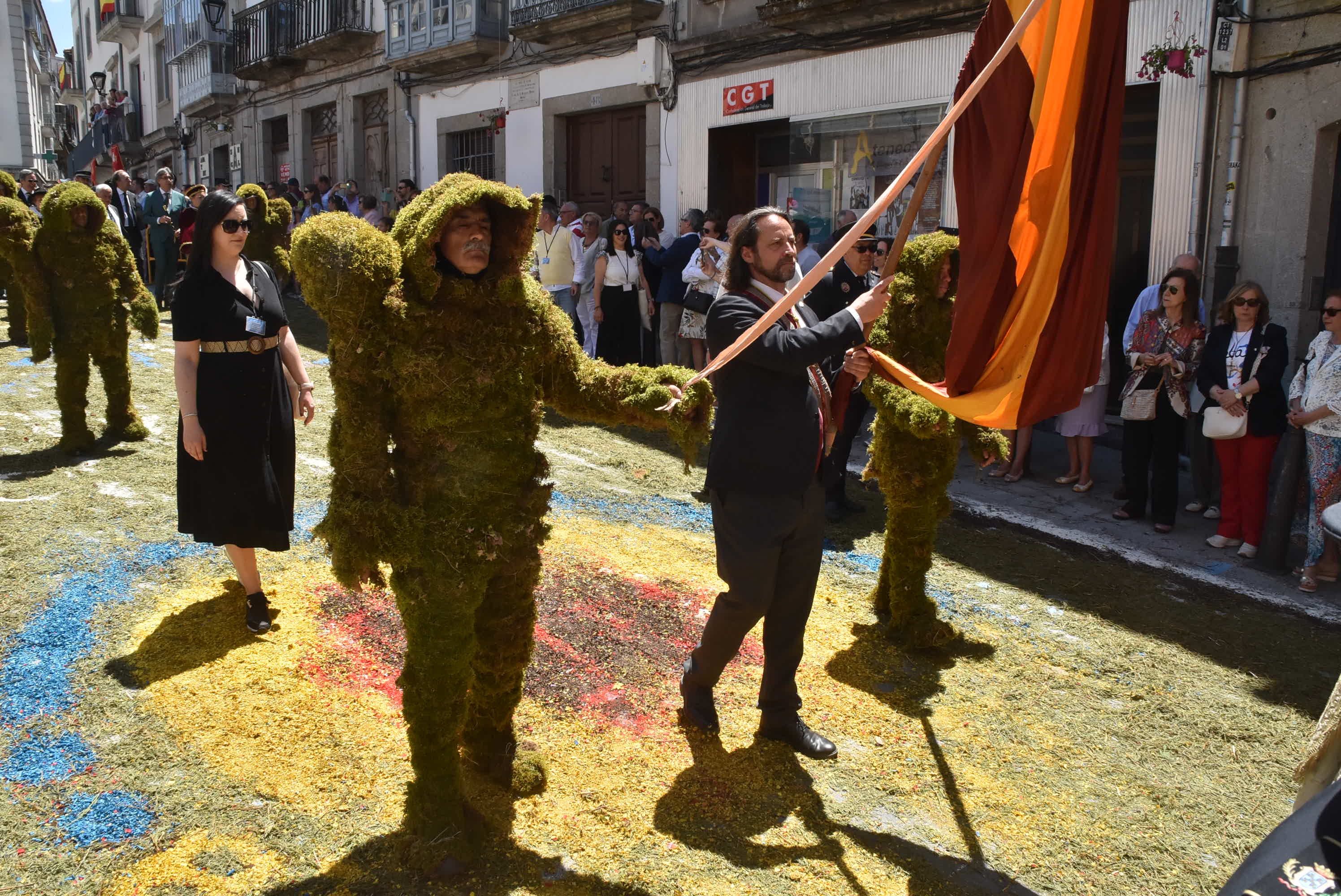 Béjar brilla en el quinto aniversario de su Corpus más internacional