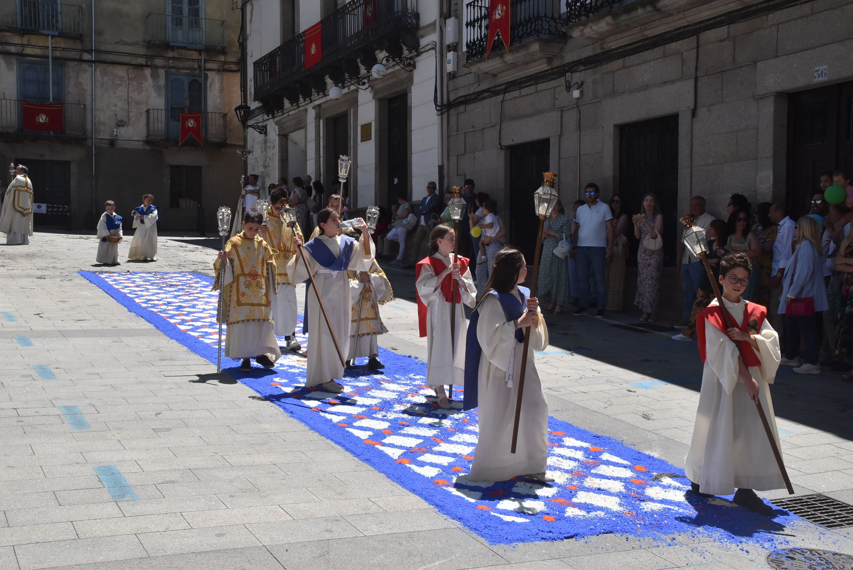 Béjar brilla en el quinto aniversario de su Corpus más internacional