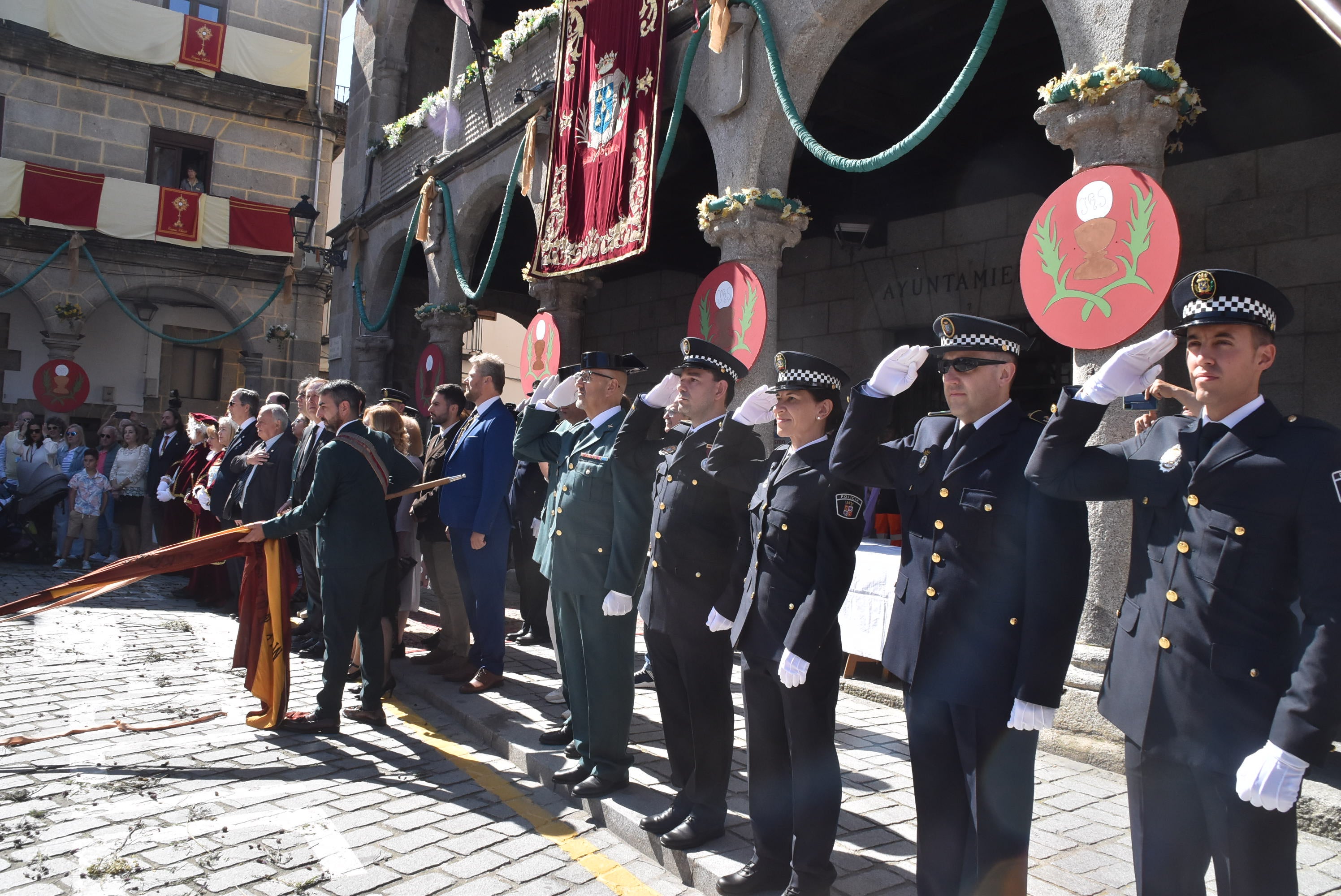 Béjar brilla en el quinto aniversario de su Corpus más internacional