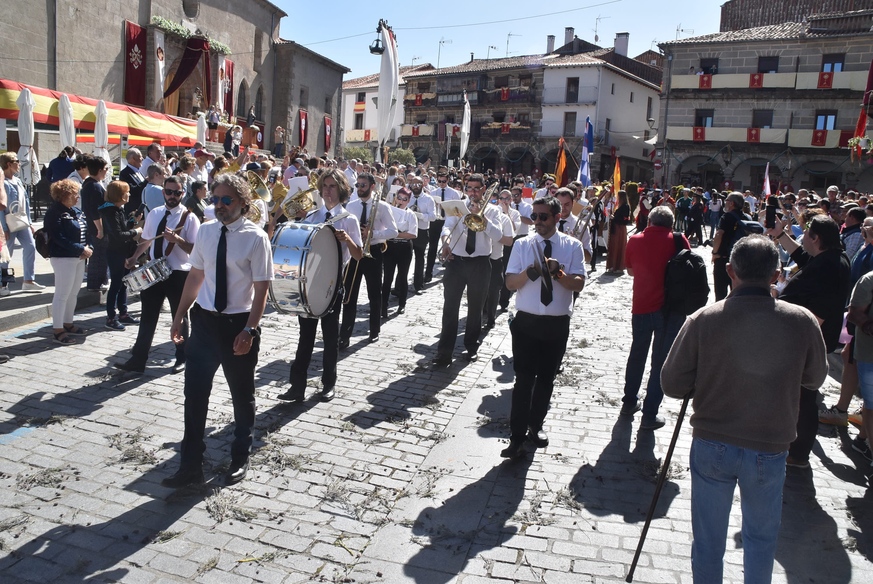 Béjar brilla en el quinto aniversario de su Corpus más internacional