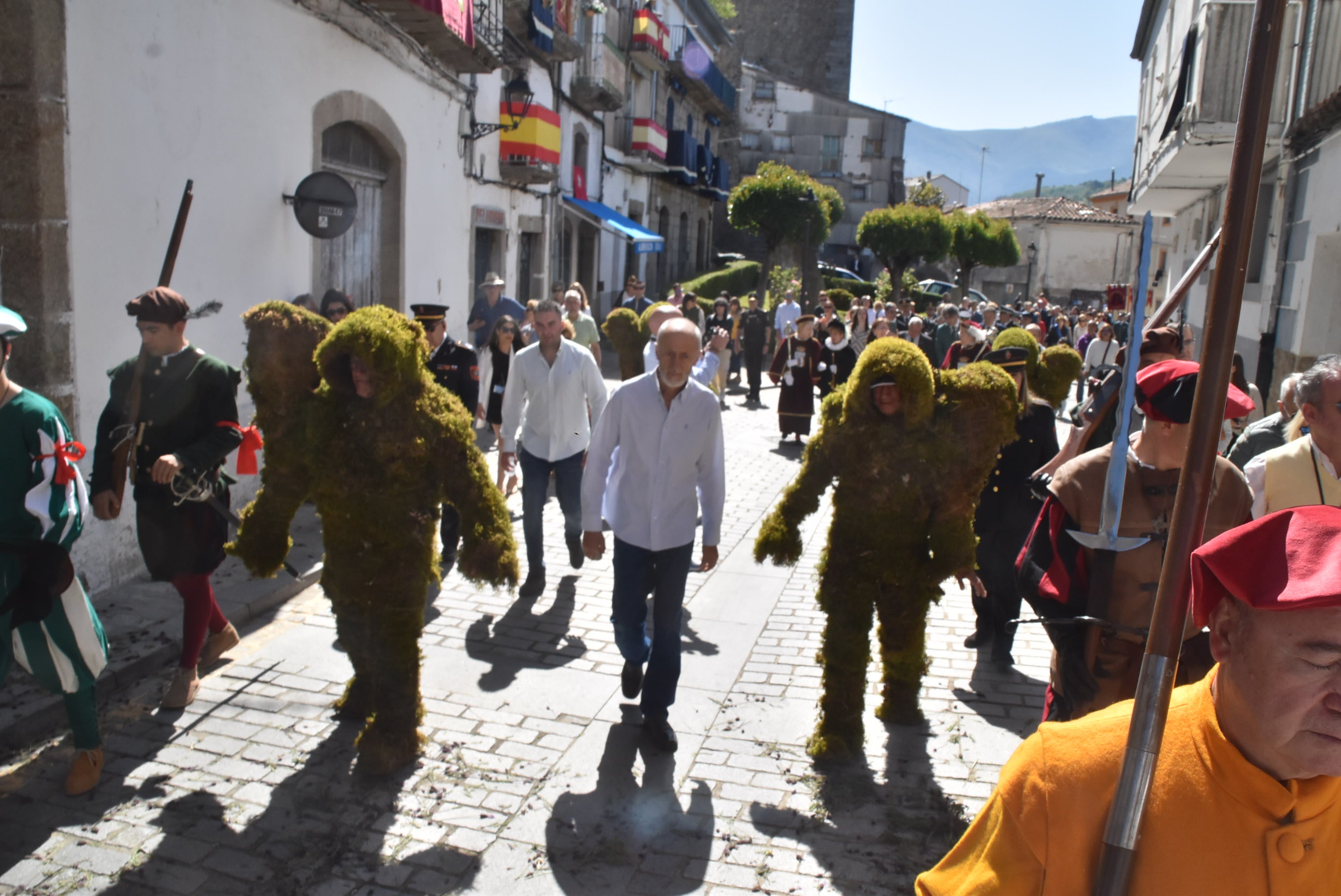 Béjar brilla en el quinto aniversario de su Corpus más internacional