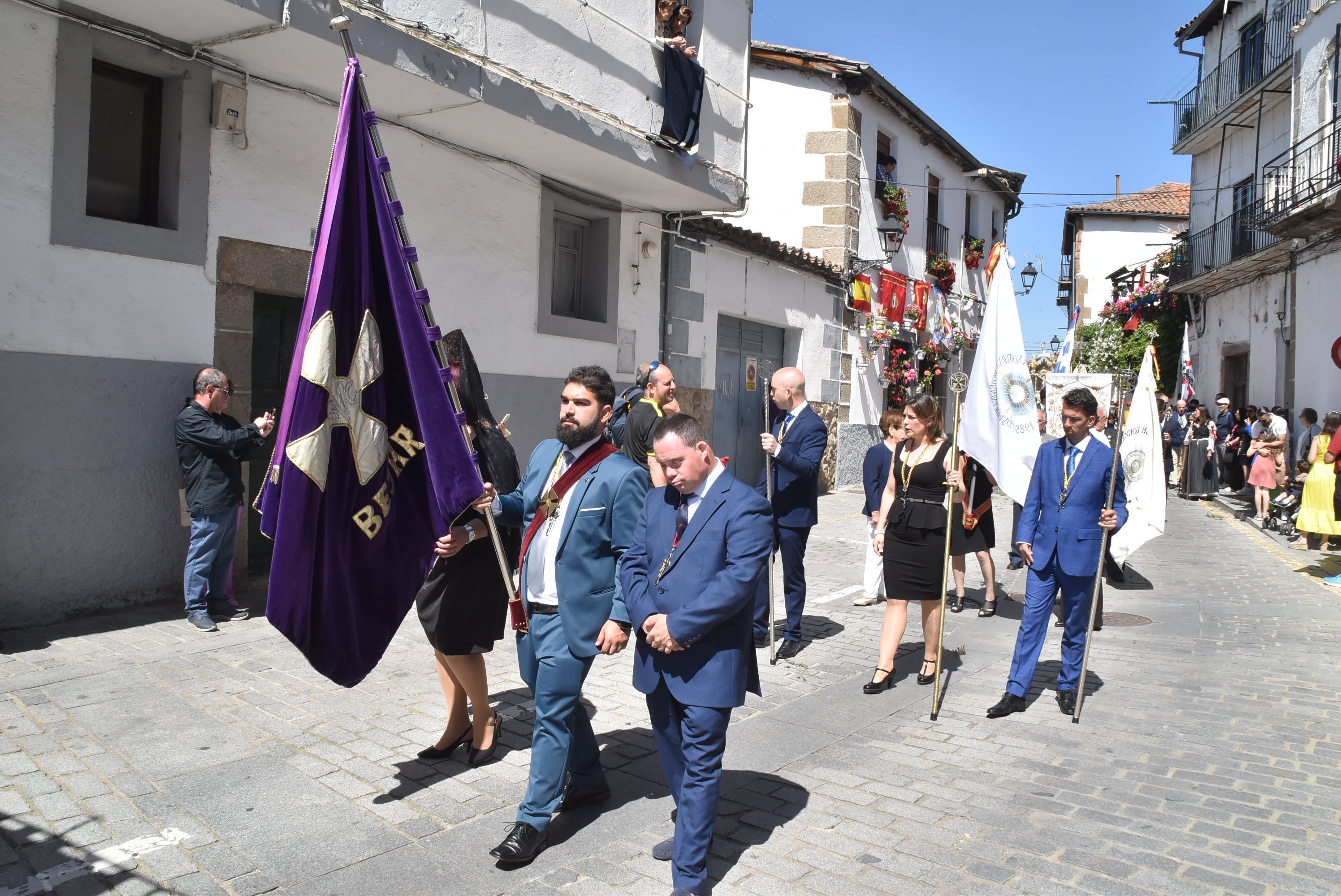 Béjar brilla en el quinto aniversario de su Corpus más internacional