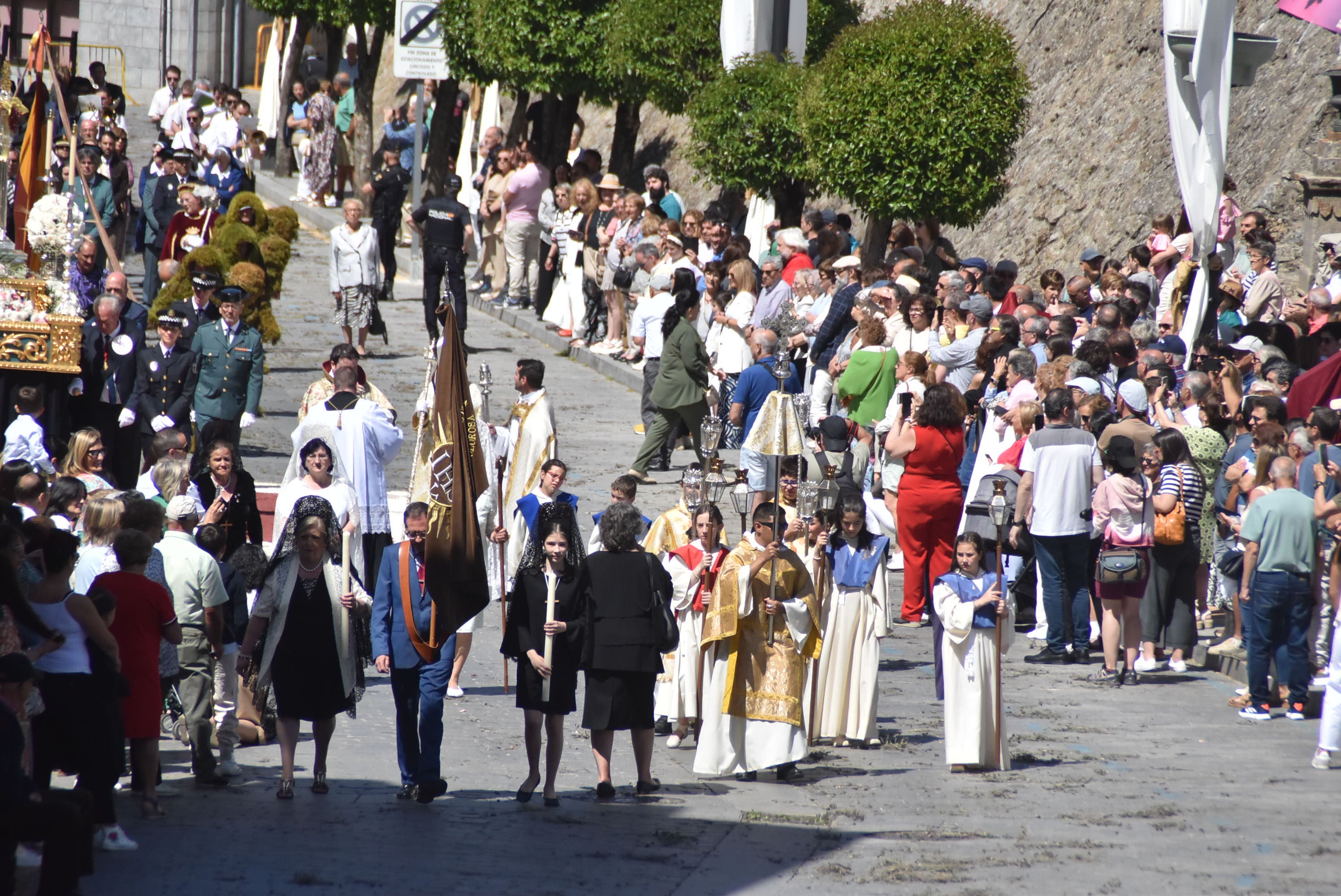 Béjar brilla en el quinto aniversario de su Corpus más internacional