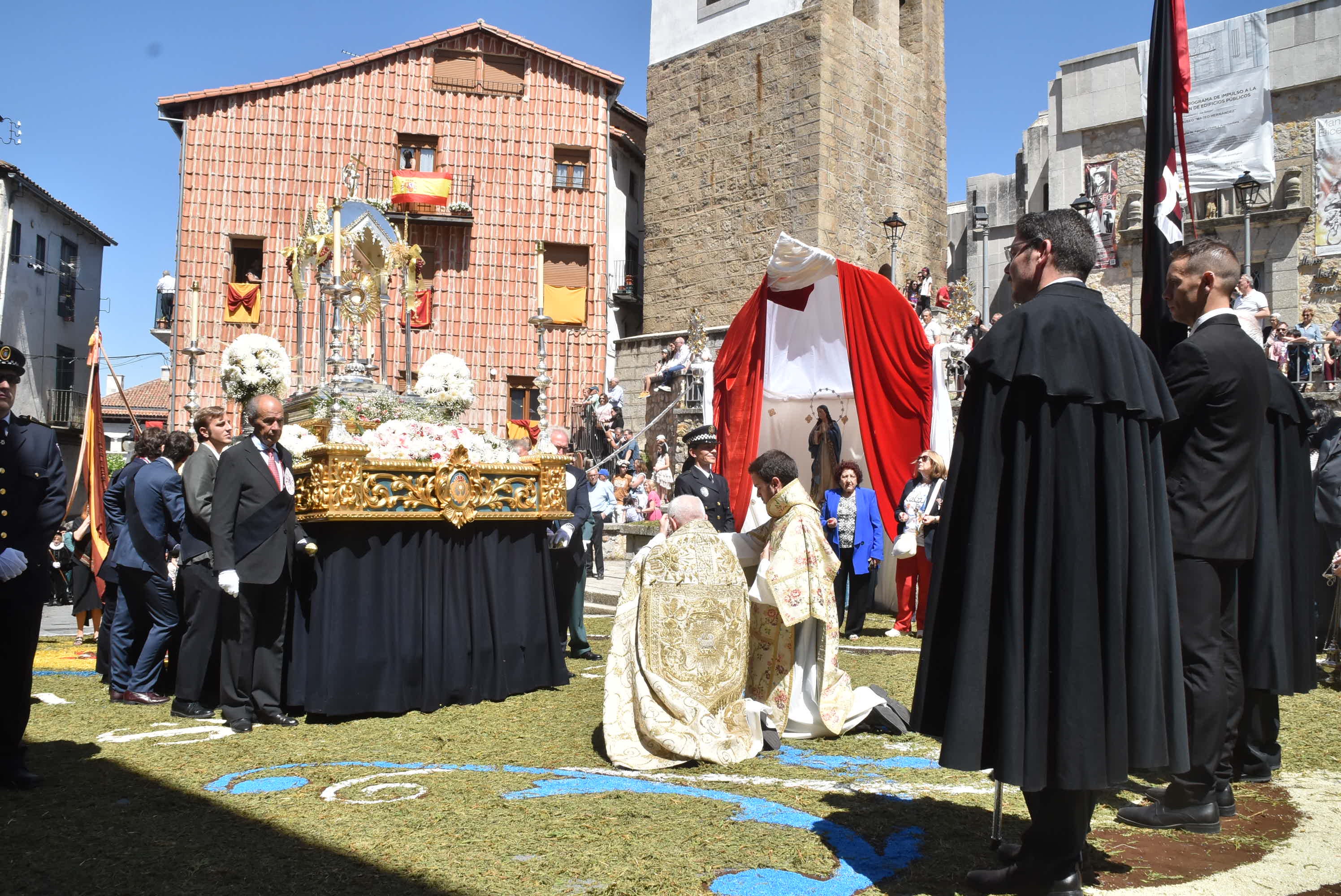 Béjar brilla en el quinto aniversario de su Corpus más internacional