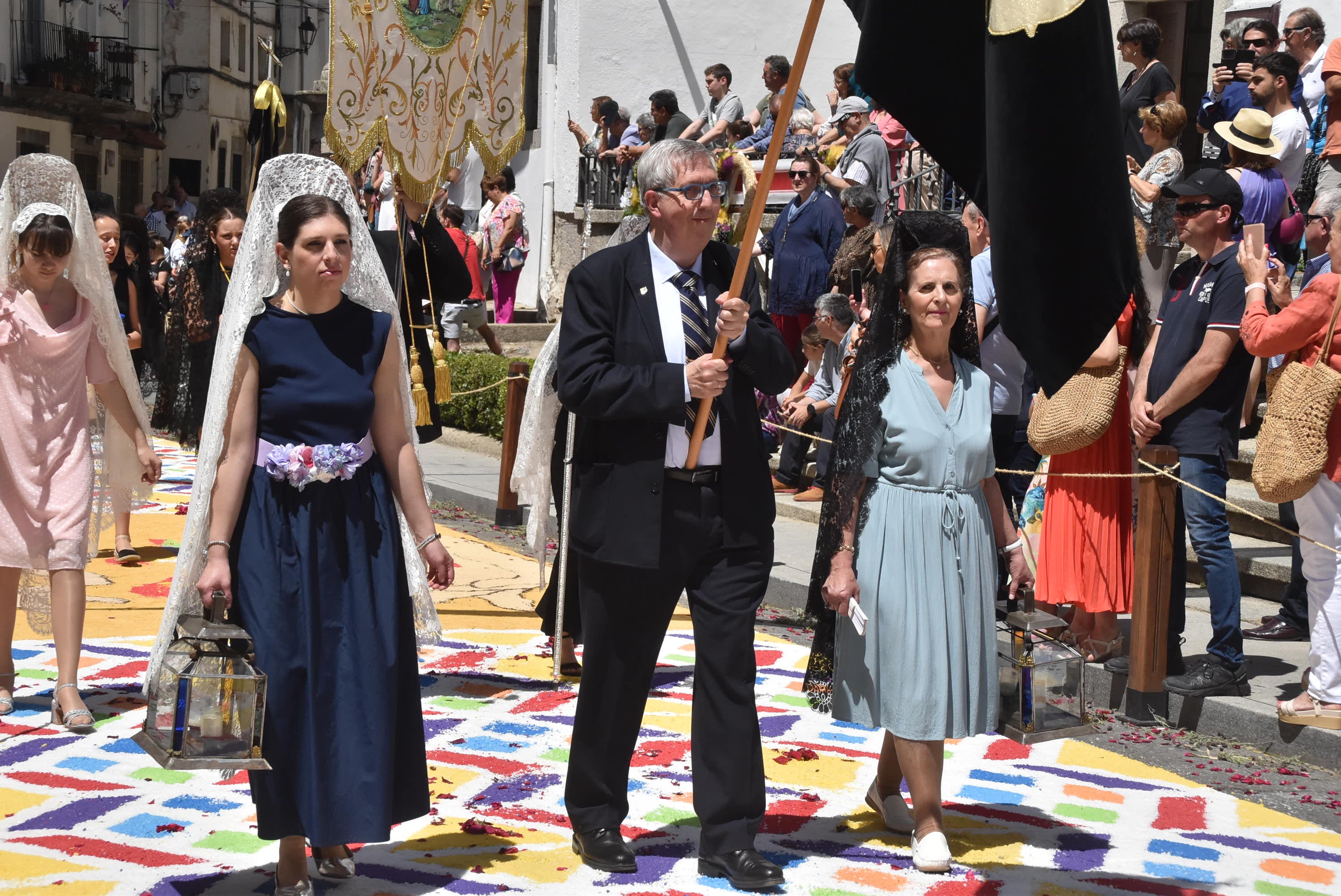 Béjar brilla en el quinto aniversario de su Corpus más internacional