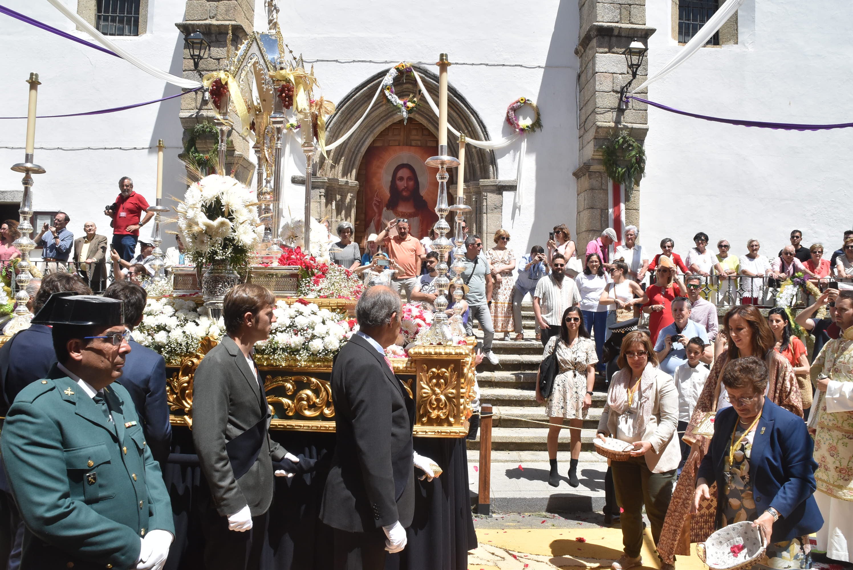 Béjar brilla en el quinto aniversario de su Corpus más internacional