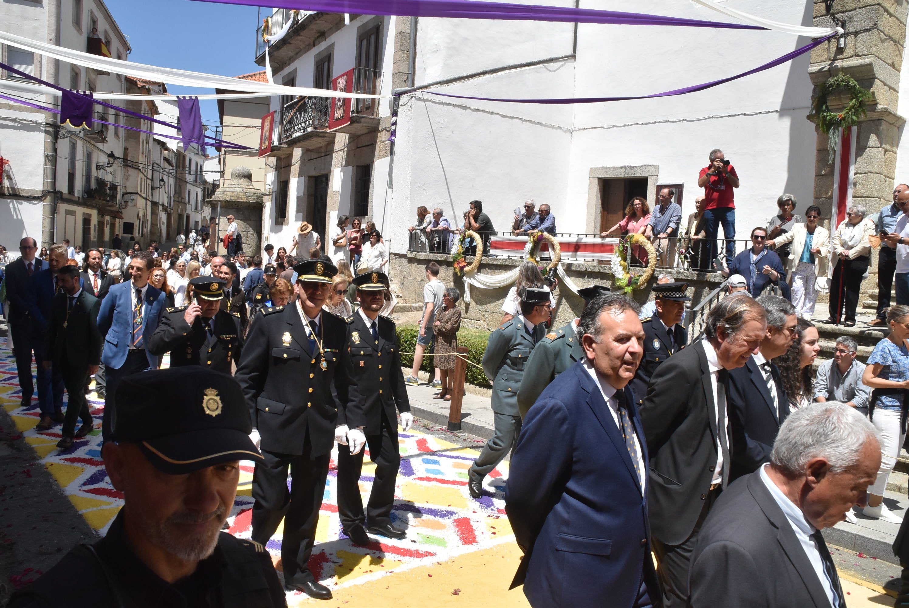 Béjar brilla en el quinto aniversario de su Corpus más internacional